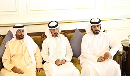 HH Sheikh Sultan bin Zayed meets HH Sheikh Tahnoun bin Mohammed