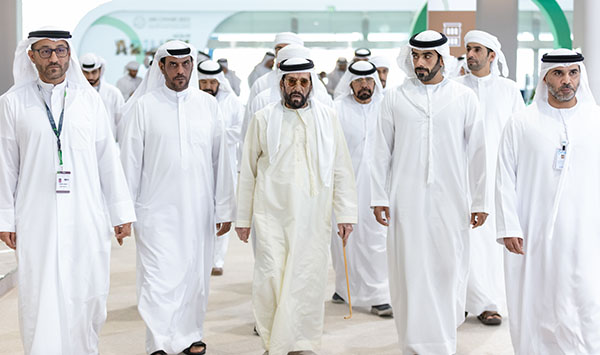 H.H. Sheikh Tahnoun bin Mohammed visits ADIHEX 2023