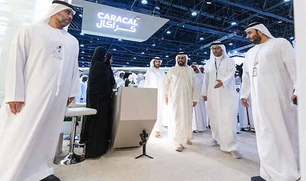 H.H. Sheikh Tahnoun bin Mohammed visits ADIHEX 2023