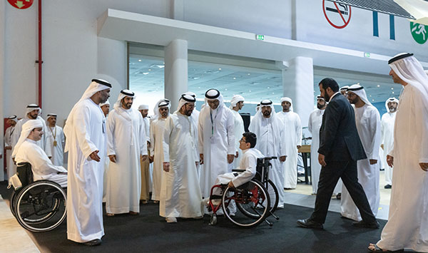 H.H. Sheikh Tahnoun bin Mohammed visits ADIHEX 2023