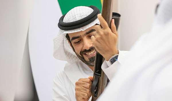 H.H. Sheikh Tahnoun bin Mohammed visits ADIHEX 2023