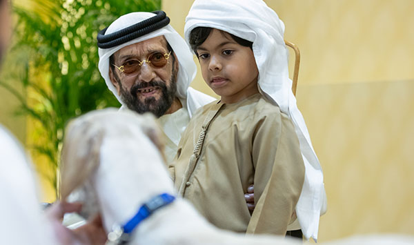 H.H. Sheikh Tahnoun bin Mohammed visits ADIHEX 2023